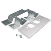 AL3300 Series Offset Duplex Receptacle Cover Plate (For Divided Raceway)