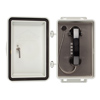 Non-Metallic Enclosure with Single Line Pushbutton Tone Dial Phone