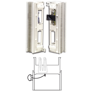 Pre-Wired M2 Series Block with 1 - 25 Pair Connector
