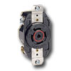Flush Mounting Locking Receptacle with Ground - 20 Amp / 277/480V