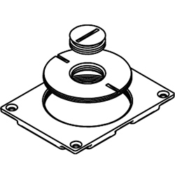 Legrand - Wiremold Modulink 880MP Communications Cover Plate with 2 5/8