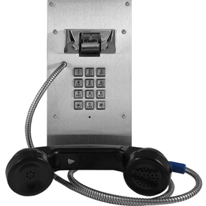 Vandal Resistant VoIP Phone with Auto Dialer with Keypad and Entry System