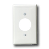 Nylon 1 Gang Single Receptacle Wallplate