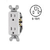 Decora Duplex Receptacle 15 Amp, 125 Volt, NEMA 5-15R