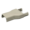 800 Series to 400 Series PVC Raceway Reducing Connector End Fitting, Ivory