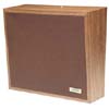 Dark Brown Cloth Grille Talkback Wall Speaker