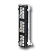 QuickPort 12-Port Multimedia Patch Block with Mounting Bracket