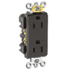 Industrial Grade 15A/125V Duplex Decora Receptacle