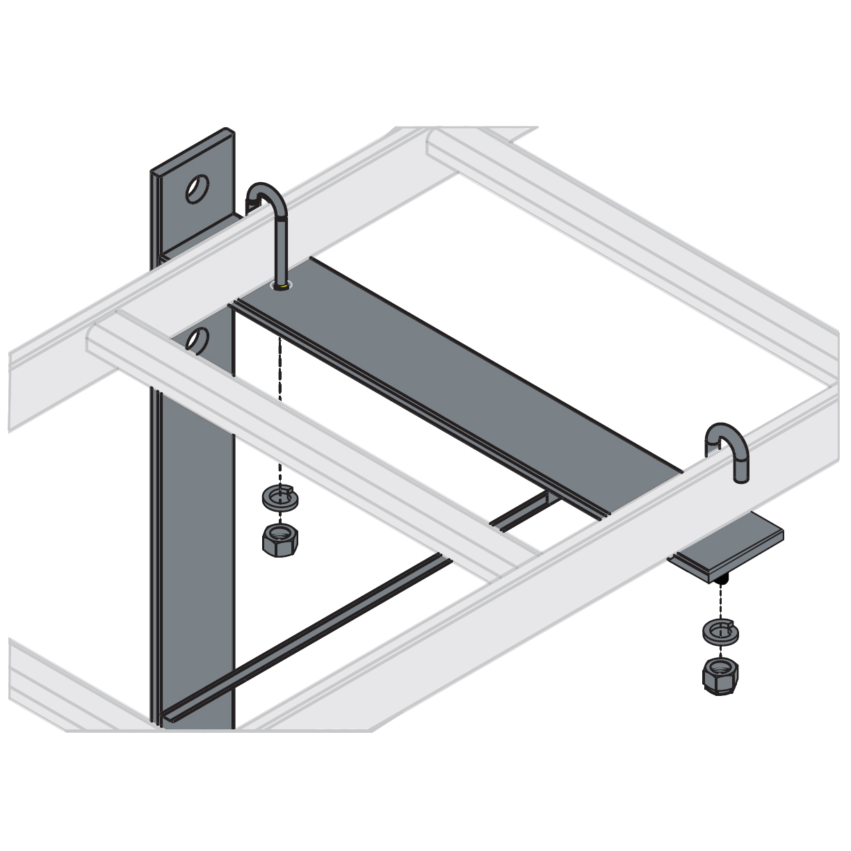 Triangle Wall Support Bracket