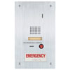 IS Series Stainless Steel Flush Mount Audio Door Station with Emergency Call Button