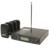 Personal PA FM Listening System with 4 Receivers