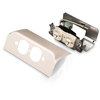 DS4000 Downward Duplex Device Plate Fitting Designer Bronze