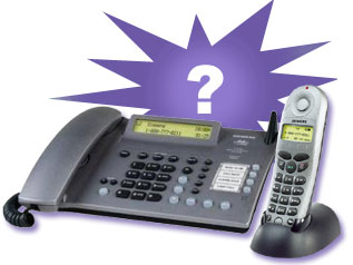 siemens gigaset, 2 line telephones, 2.4ghz telephones, cordless telephones