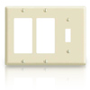 Decora Standard Size Smooth Plastic Wallplates
