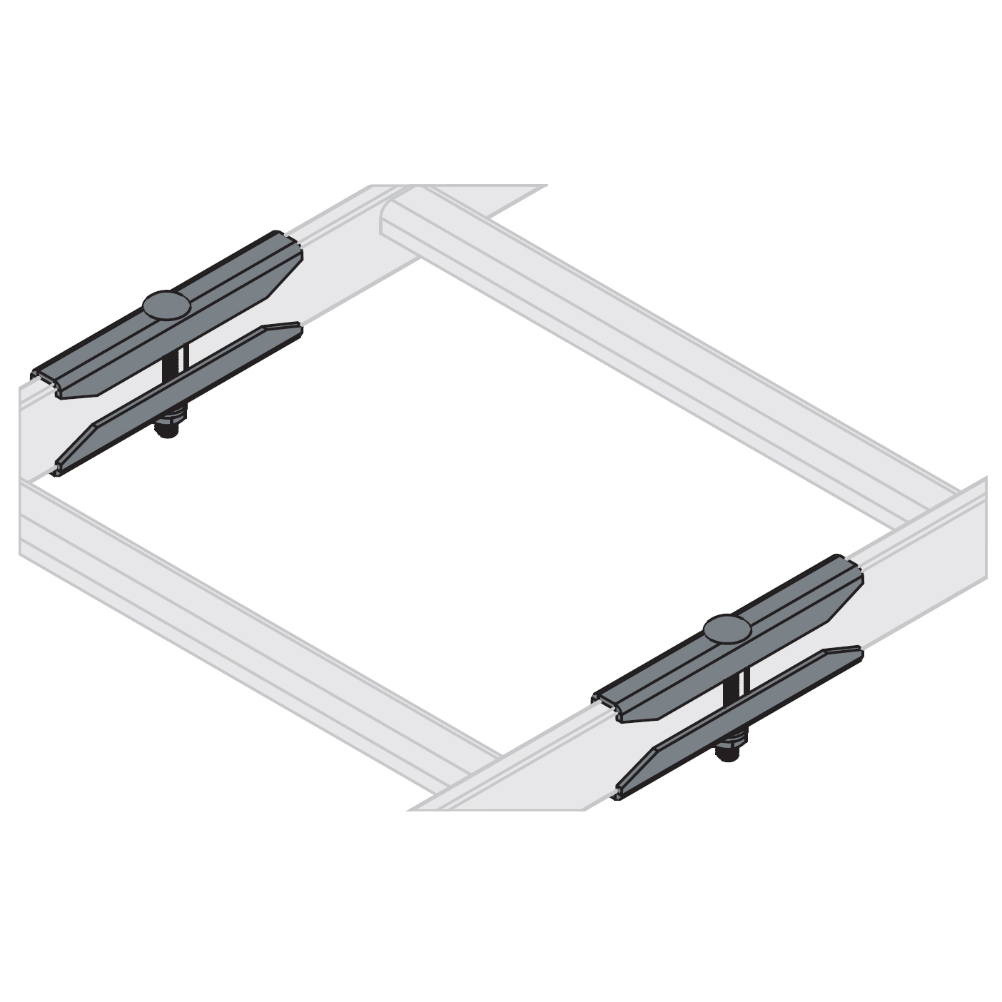 Ladder End Splice Hardware