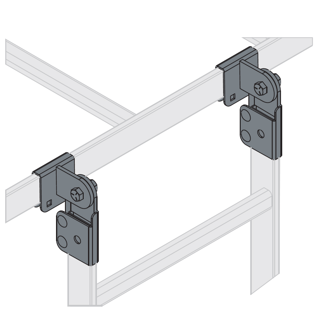 Ladder Turn Hardware - 90 degrees
