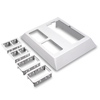 Access 5000 Series Raceway Deep Device Plate for Ortronics