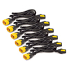 Locking, C13 to C14, 1.2m Power Cord Kit (Package of 6)