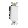 Decora Plus Rocker Double Throw 15 Amp Quiet Switch (Self Grounding)