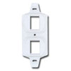 Duplex Mounting Frame - 2 Flat MAX Modules