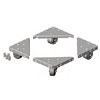 F-Series TeraFrame Cabinet System Caster Kit (Package of 4)