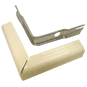 Wiremold V511 :: Raceway 90° Flat Elbow, 500 Series, Steel, Ivory :: Gexpro