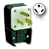 50Amp 277V Flush Mount Receptacle Matching Angle Plug