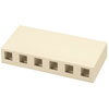 Shuttered Surface Mount Box for Versatap Modules