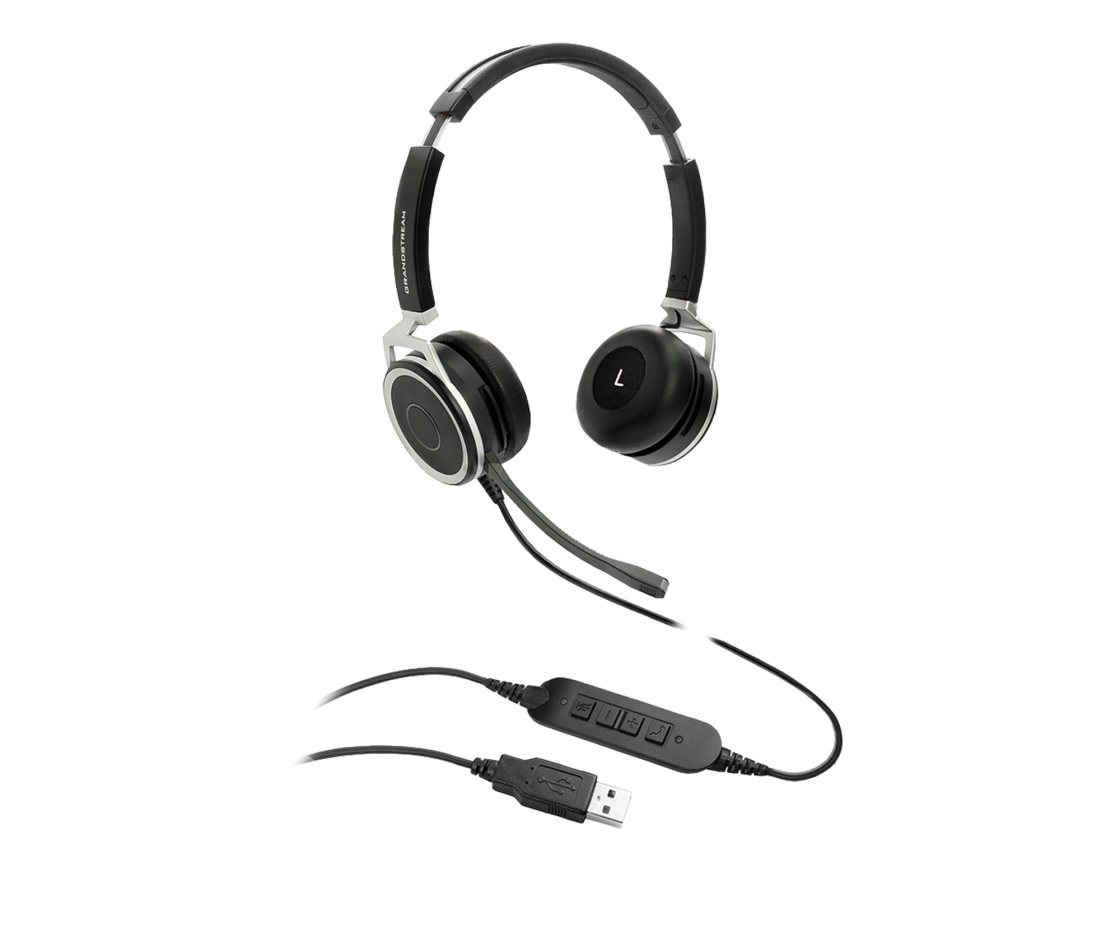 HD USB-A Headset with Noise Cancelling