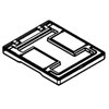 Floorport Series Flangeless Cutout Cover Assembly