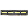 Clarity 10G Category 6A Patch Panel with Six-Port Modules
