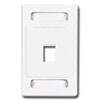 Single Gang Faceplate for 1 MAX Module