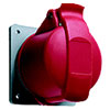 International-Rated Pin and Sleeve 16A 100-130V Receptacle