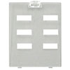 Partner Designation Plastic Strip for 6 Button Partner Euro Style Series 1