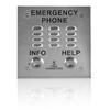 ADA Compliant VoIP Emergency Phones with Built-In Dialer and Digital Voice Announcer