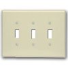 3-Gang Oversized Toggle Device Switch Wallplate