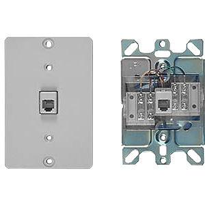 Wall Phone Jack - Screw Terminals