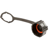 Ruggedized G2 Outlet Dust Cap, Nylon Tether, Package of 20