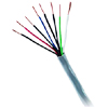 22/2 Stranded Unshielded CM/CL2 Security Cable, White (1000 Feet)