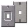 QuickPort Stainless Steel Wallphone Wallplate