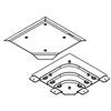 Wiremold OFRBC-8 :: Overfloor Raceway Base & Cover, Steel, 6-7/8 x 1/2 x  8', Order in Multiples of 8 :: PLATT ELECTRIC SUPPLY