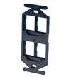 TracJack™ 4-Port Single Gang 106-Type Frame, Package of 20