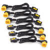 Locking, C19 to C20 (90 Degree), 1.2m Power Cord Kit (Package of 6)