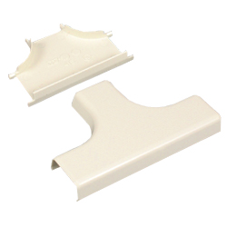 Legrand - Wiremold 400 Series Tee Fitting, Ivory (Pkg of 10)