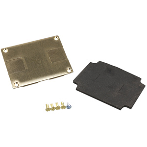 Legrand / Wiremold 880MP Series Brass Communications Cover Plate