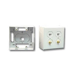 ICC Double Gang Faceplate Mounting Box
