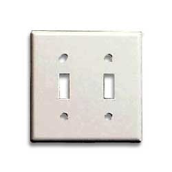 Leviton 2-Gang Standard Size Residential Grade Toggle Switch