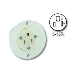 Leviton Flanged Outlet Receptacle