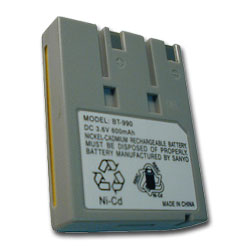 MISC BT-990 - 900MHz Cordless Replacement Battery (NiCd)