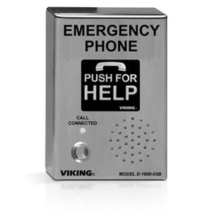 Viking A.D.A. Approved Emergency / Elevator Phone with Voice Announcer and Auto Dialer